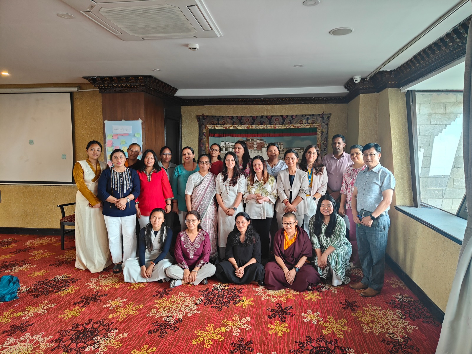 Participants at a professional development workshop